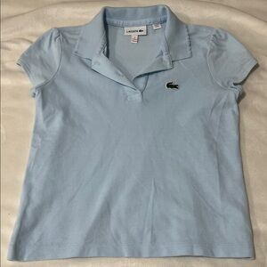 Lacoste Kids Light Blue Polo Shirt